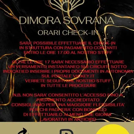 Dimora Sovrana- Gaming Maison d'hôtes 3*